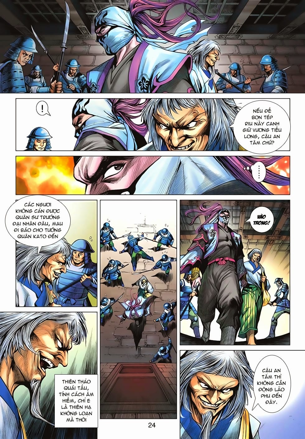 Truyện Tranh Tân Tác Long Hổ Môn trang 4