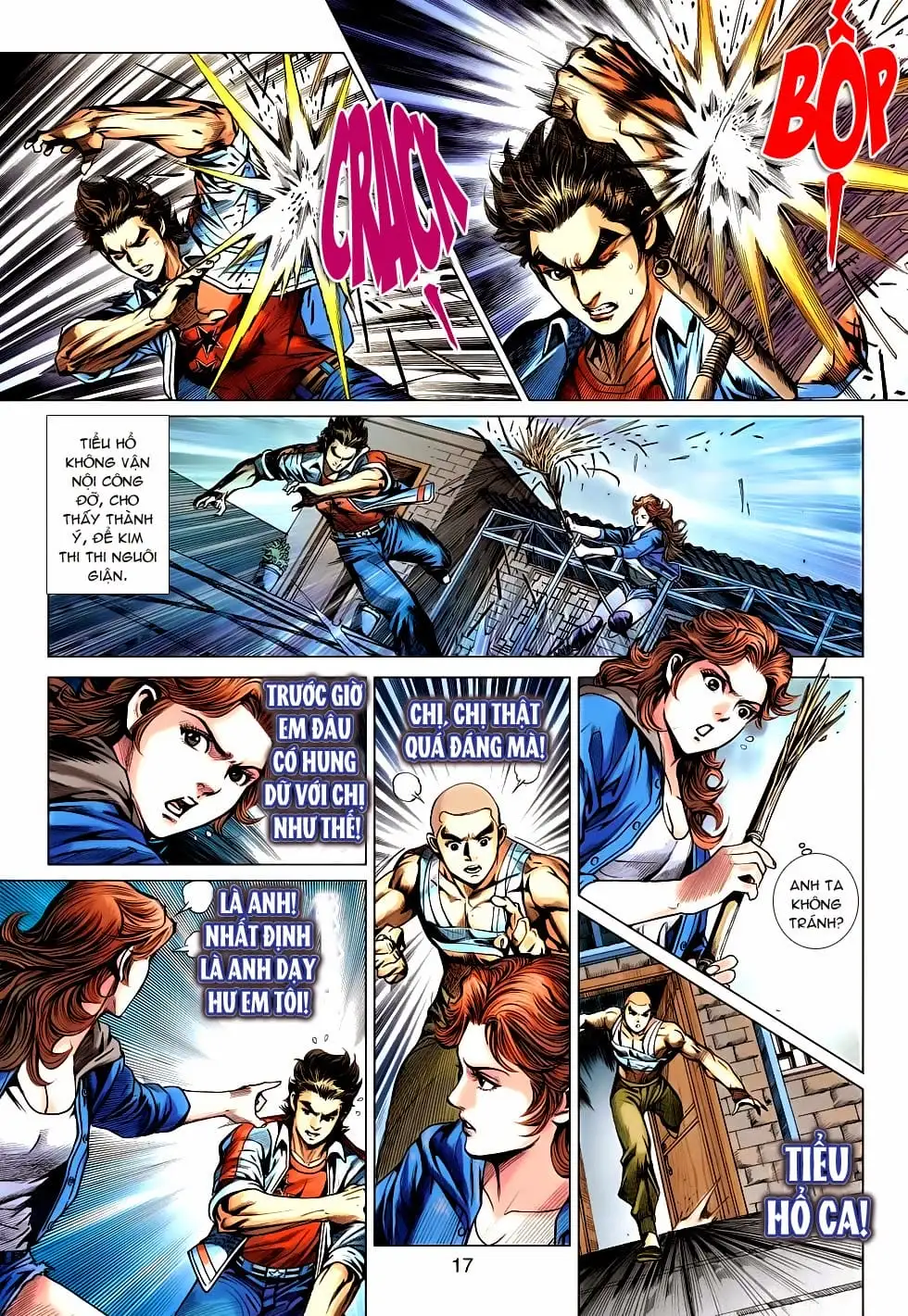 Truyện Tranh Tân Tác Long Hổ Môn trang 4