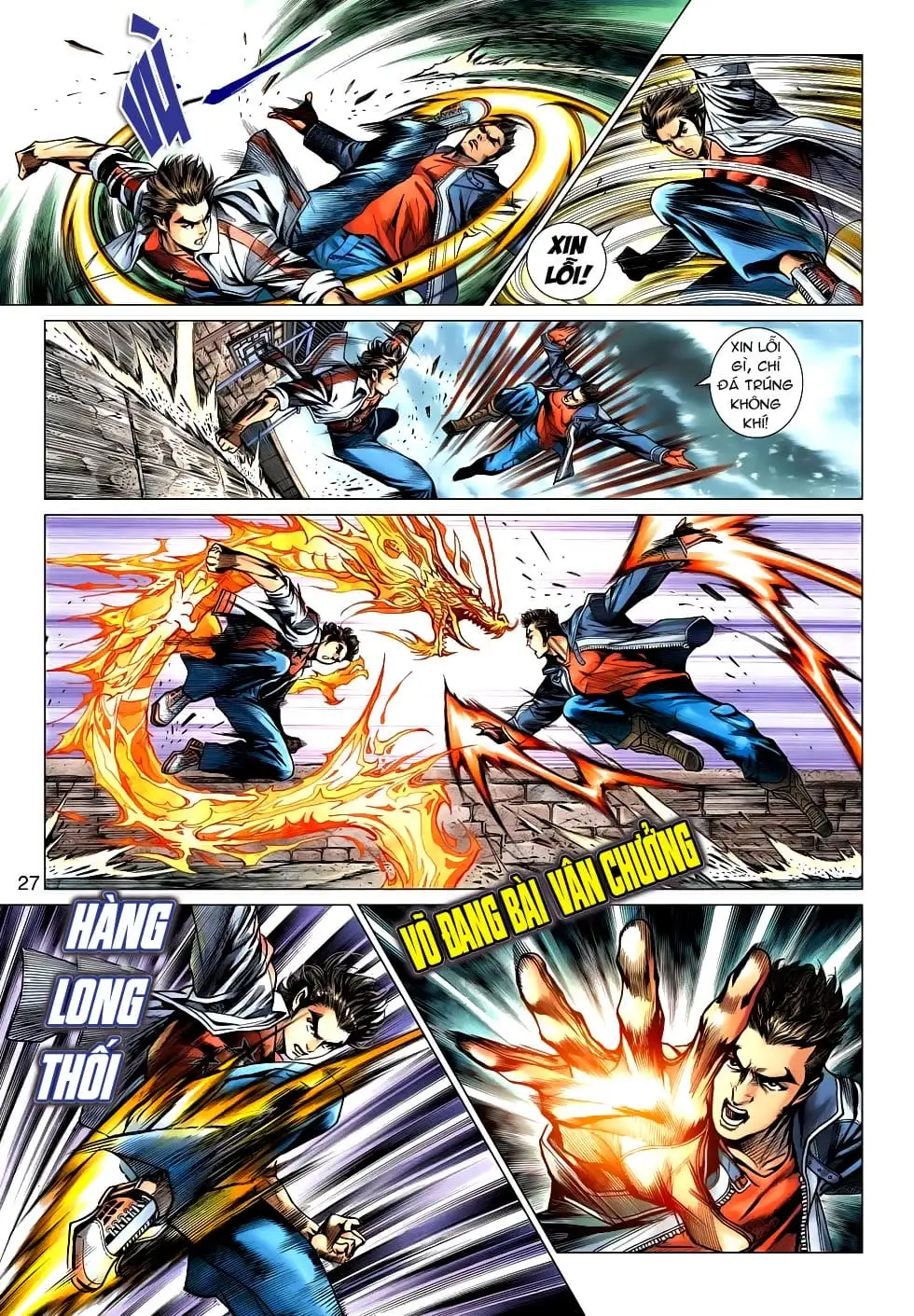 Truyện Tranh Tân Tác Long Hổ Môn trang 4