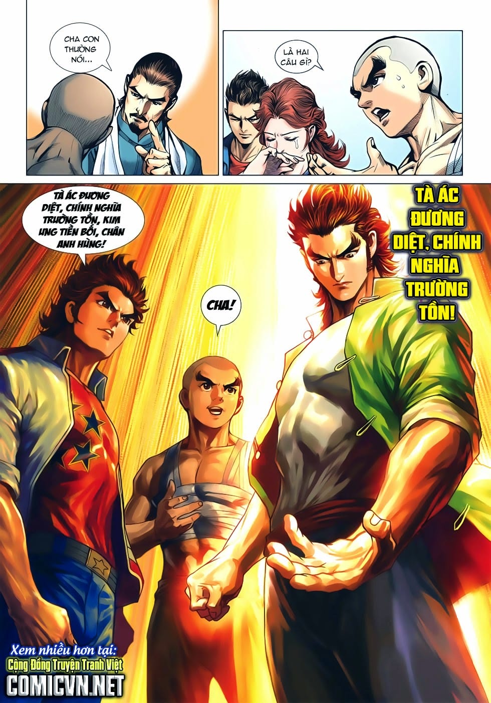 Truyện Tranh Tân Tác Long Hổ Môn trang 4