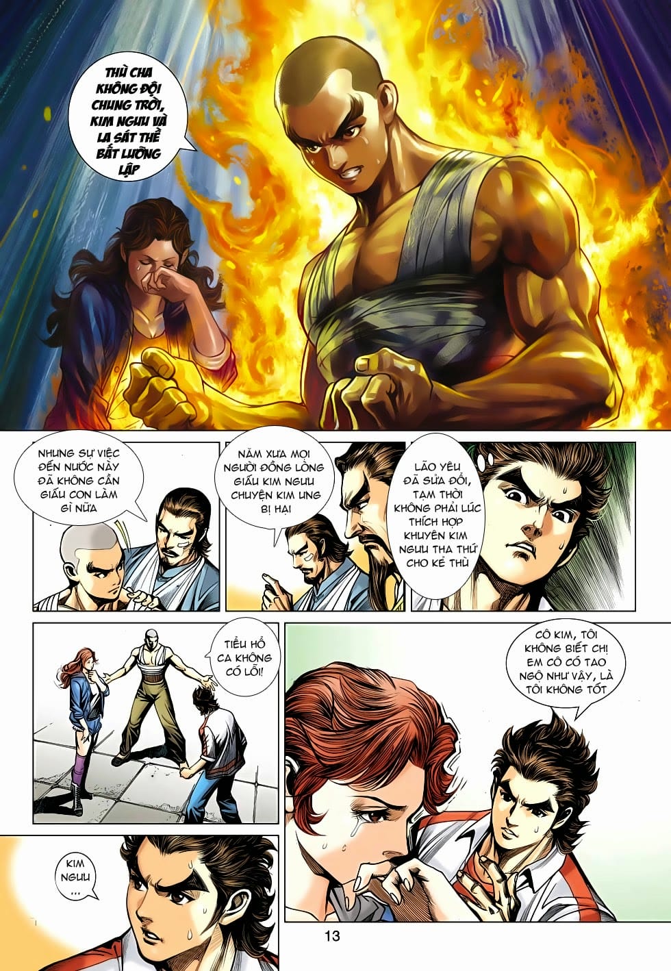 Truyện Tranh Tân Tác Long Hổ Môn trang 4