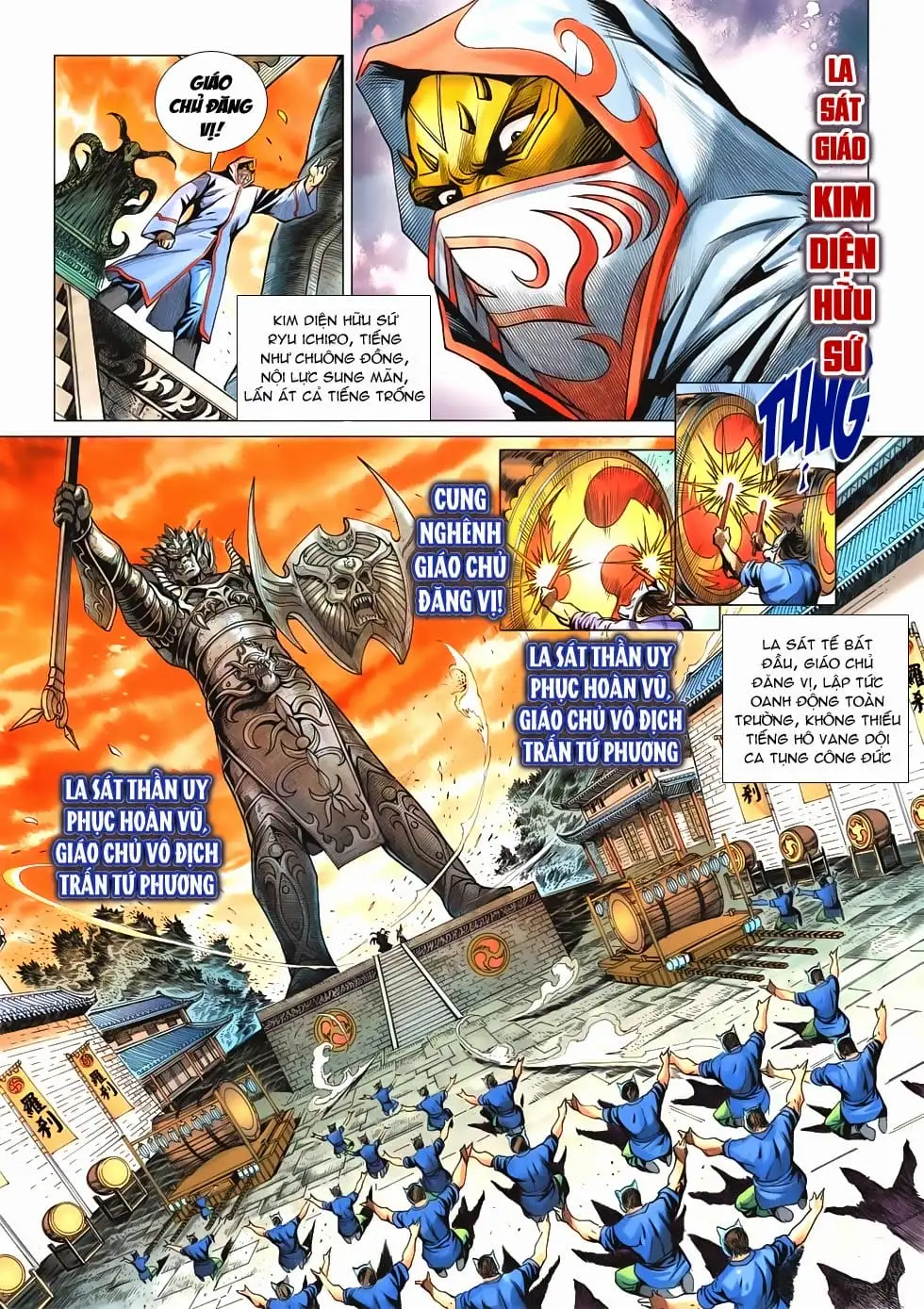 Truyện Tranh Tân Tác Long Hổ Môn trang 4