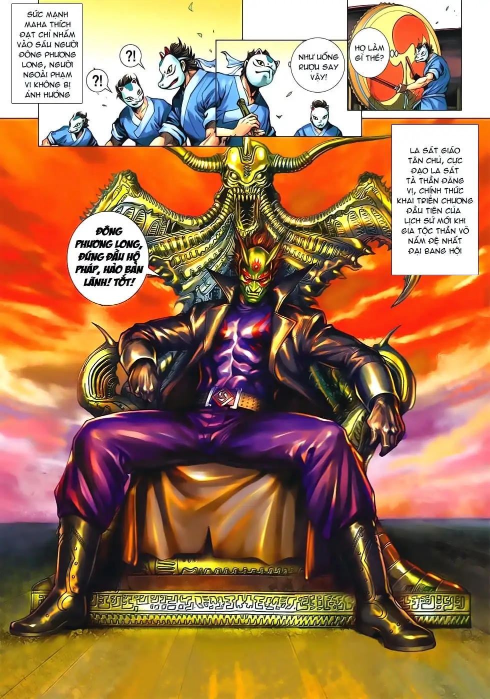 Truyện Tranh Tân Tác Long Hổ Môn trang 4