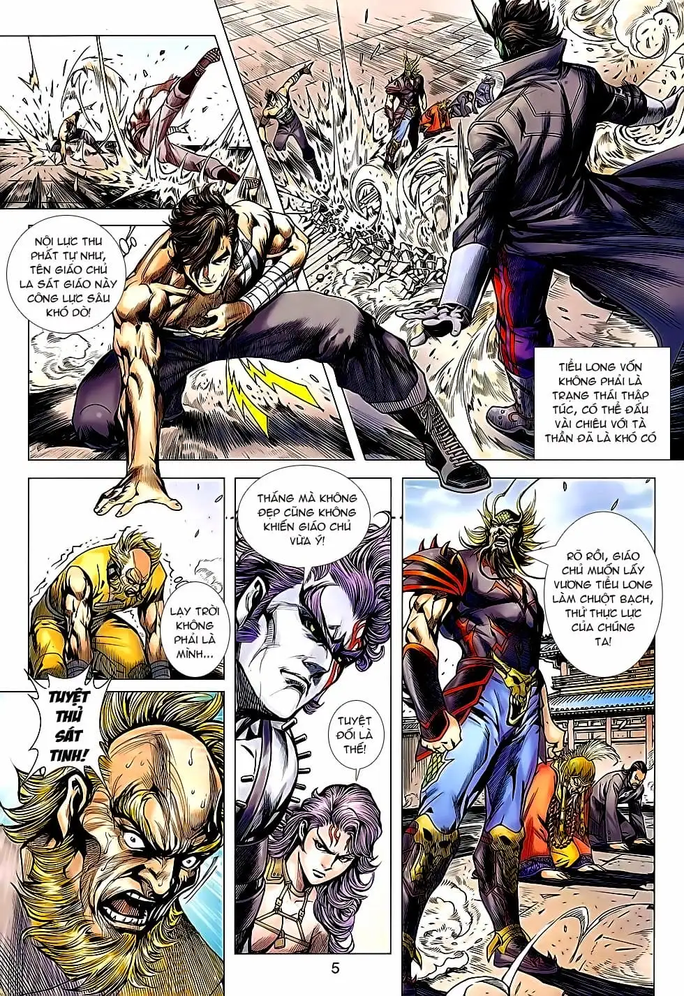 Truyện Tranh Tân Tác Long Hổ Môn trang 4