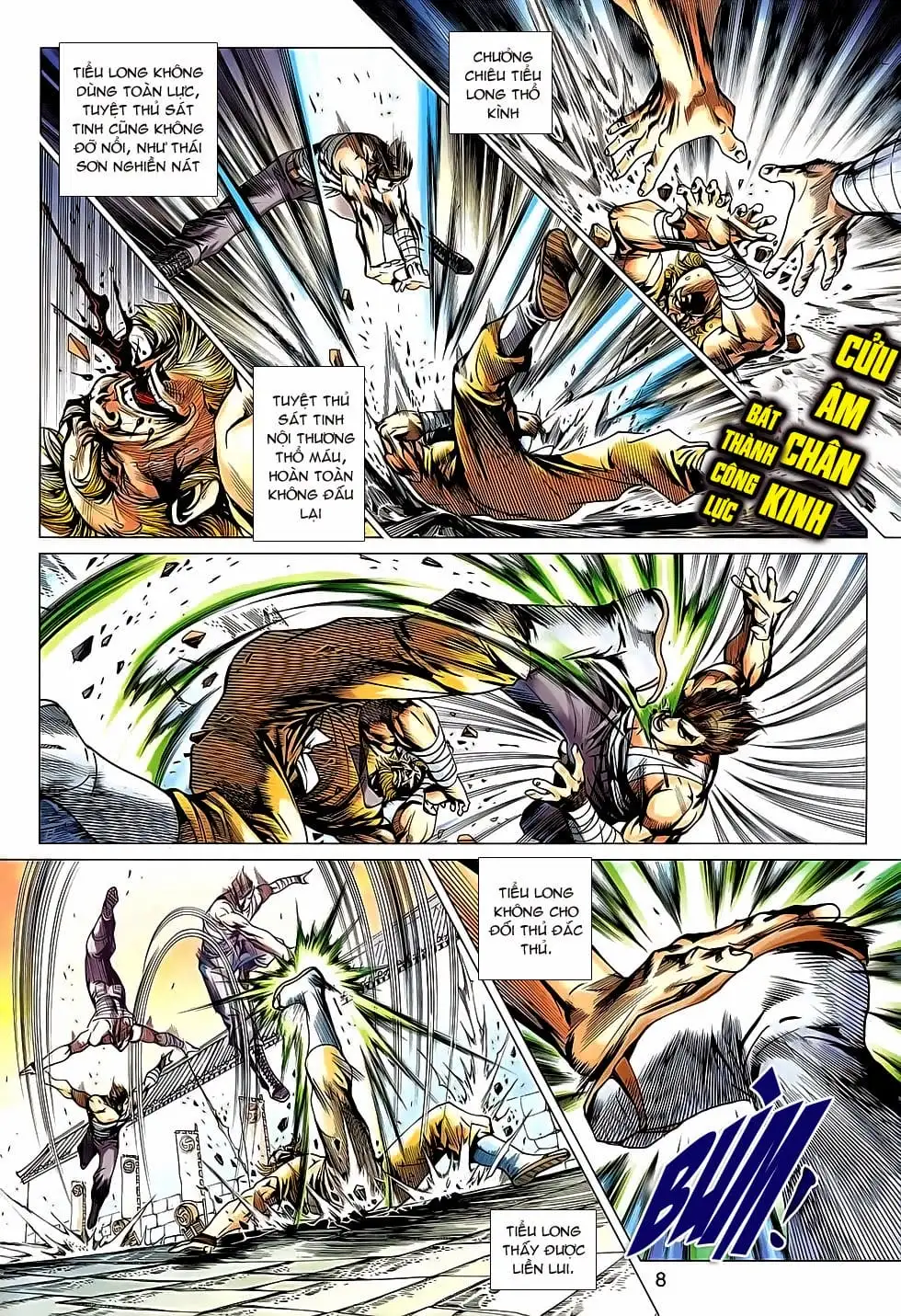 Truyện Tranh Tân Tác Long Hổ Môn trang 4