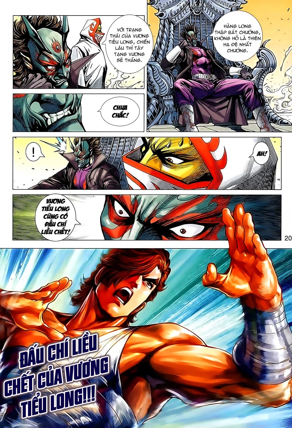 Truyện Tranh Tân Tác Long Hổ Môn trang 4