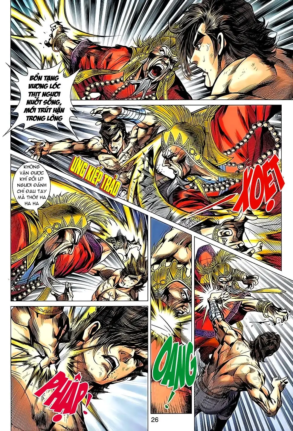 Truyện Tranh Tân Tác Long Hổ Môn trang 4