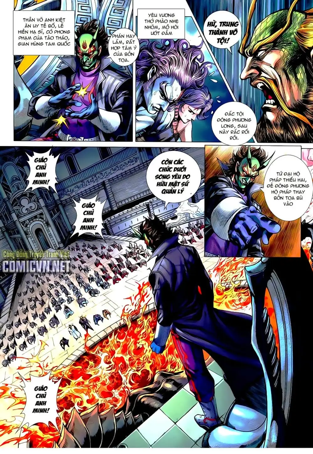 Truyện Tranh Tân Tác Long Hổ Môn trang 4