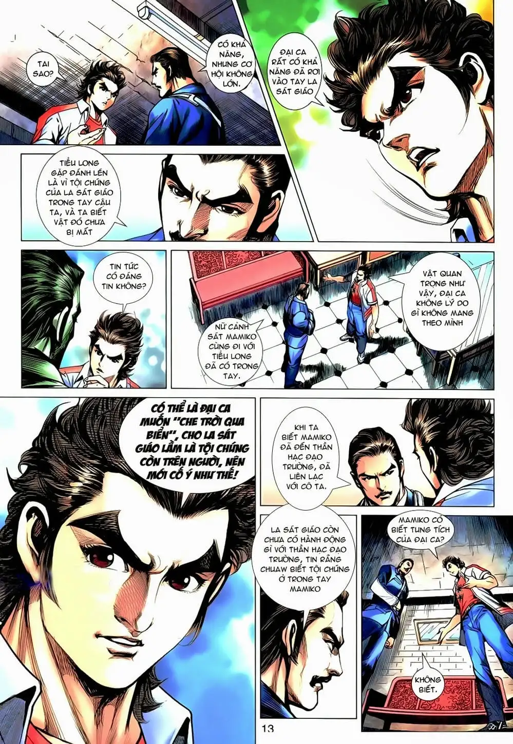 Truyện Tranh Tân Tác Long Hổ Môn trang 4