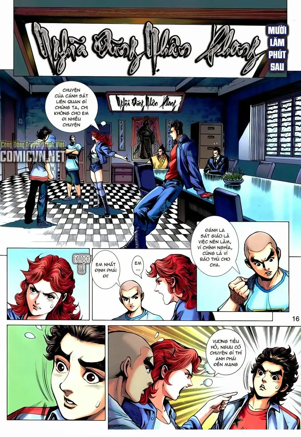 Truyện Tranh Tân Tác Long Hổ Môn trang 4