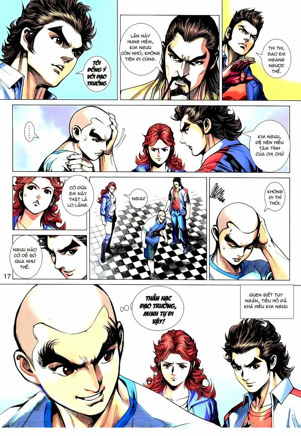 Truyện Tranh Tân Tác Long Hổ Môn trang 4