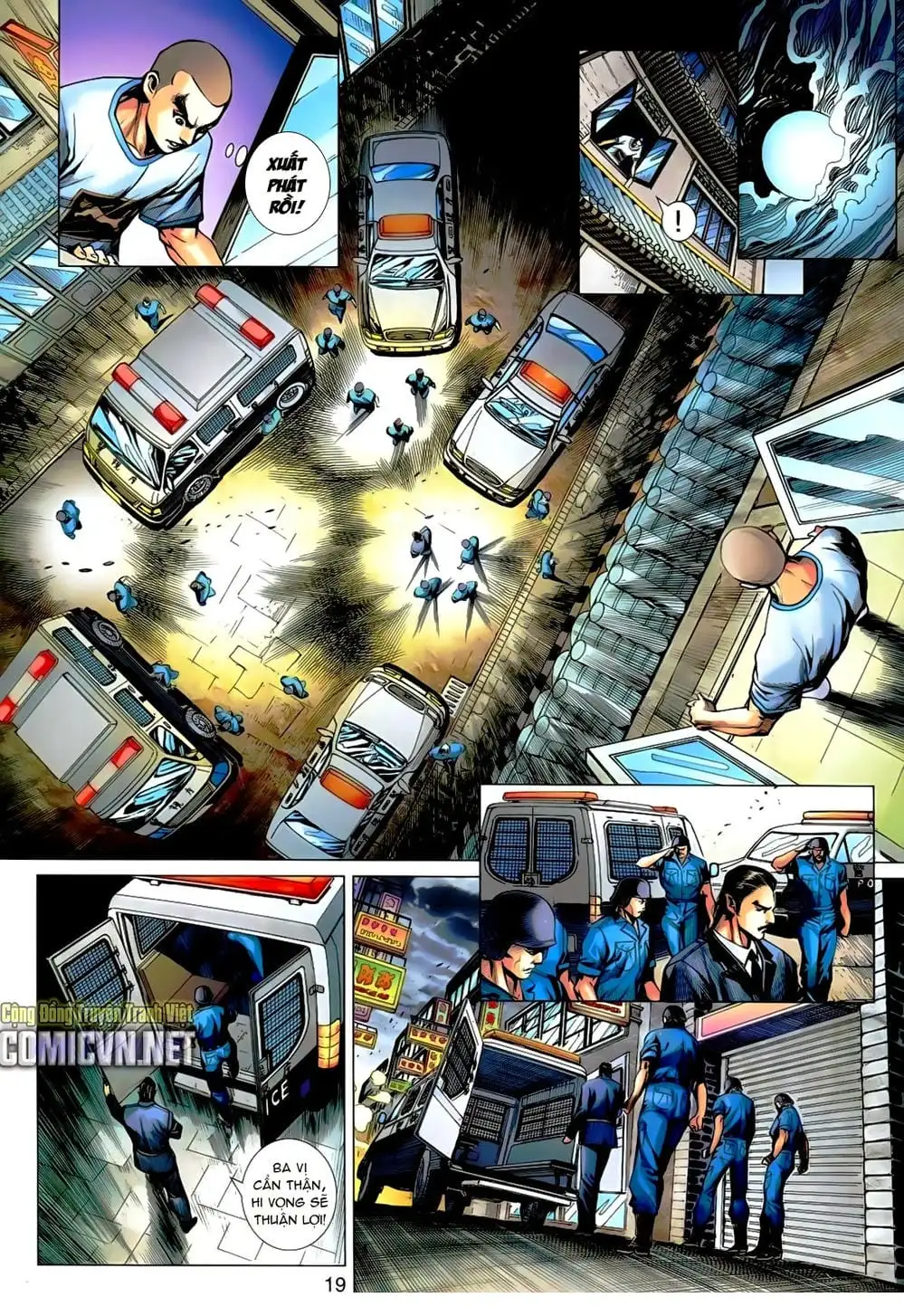 Truyện Tranh Tân Tác Long Hổ Môn trang 4