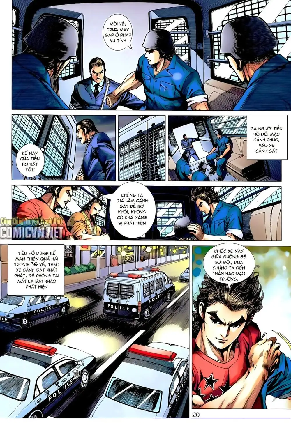 Truyện Tranh Tân Tác Long Hổ Môn trang 4