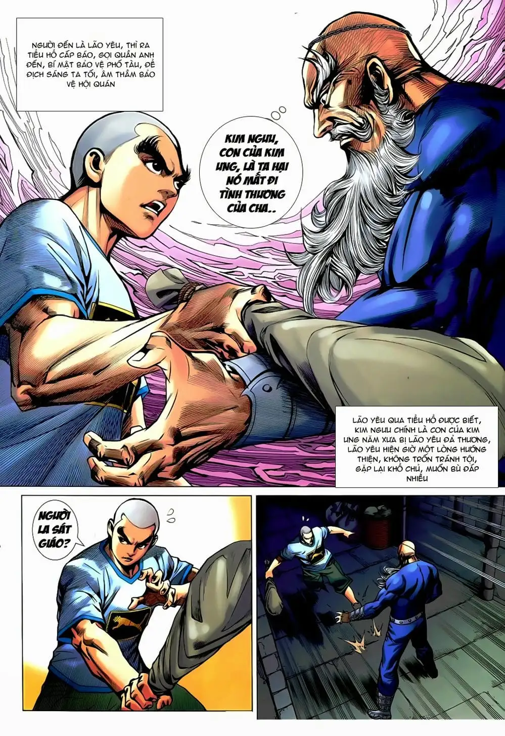 Truyện Tranh Tân Tác Long Hổ Môn trang 4