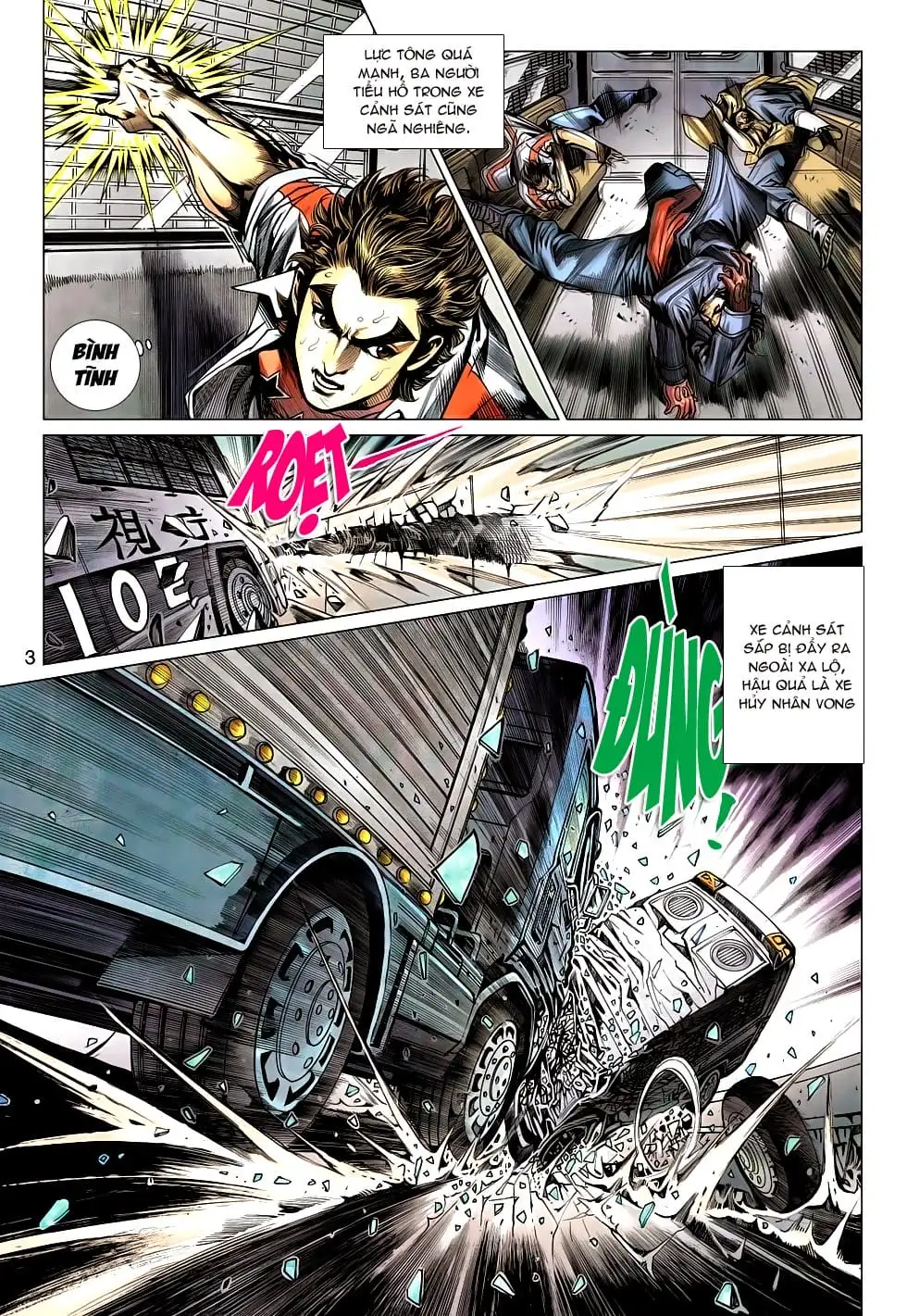 Truyện Tranh Tân Tác Long Hổ Môn trang 4