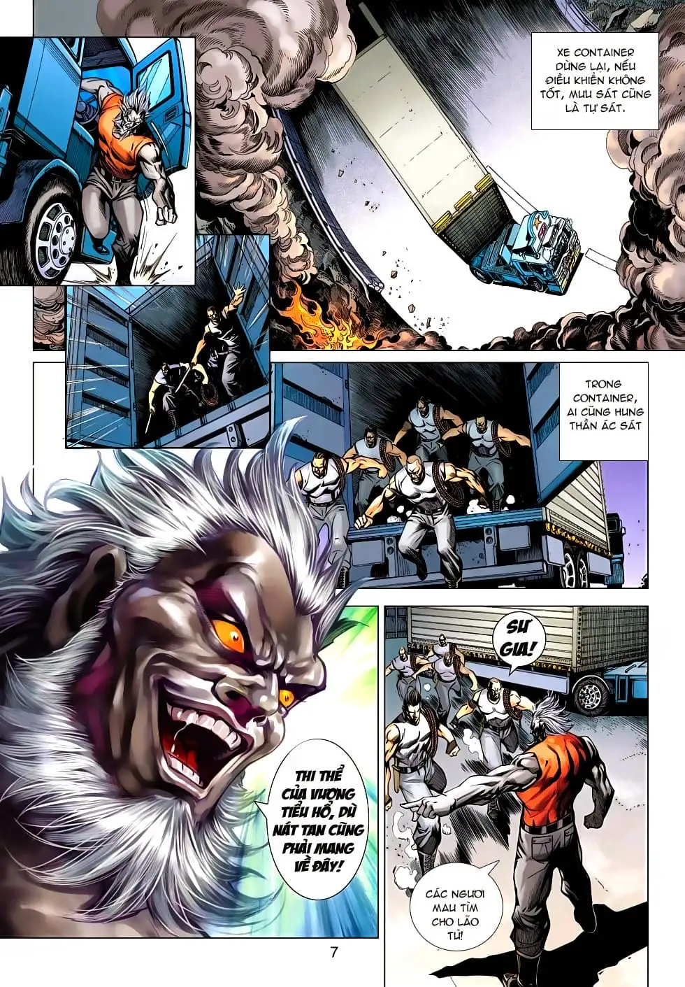 Truyện Tranh Tân Tác Long Hổ Môn trang 4