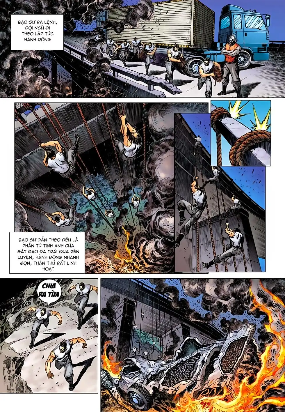 Truyện Tranh Tân Tác Long Hổ Môn trang 4