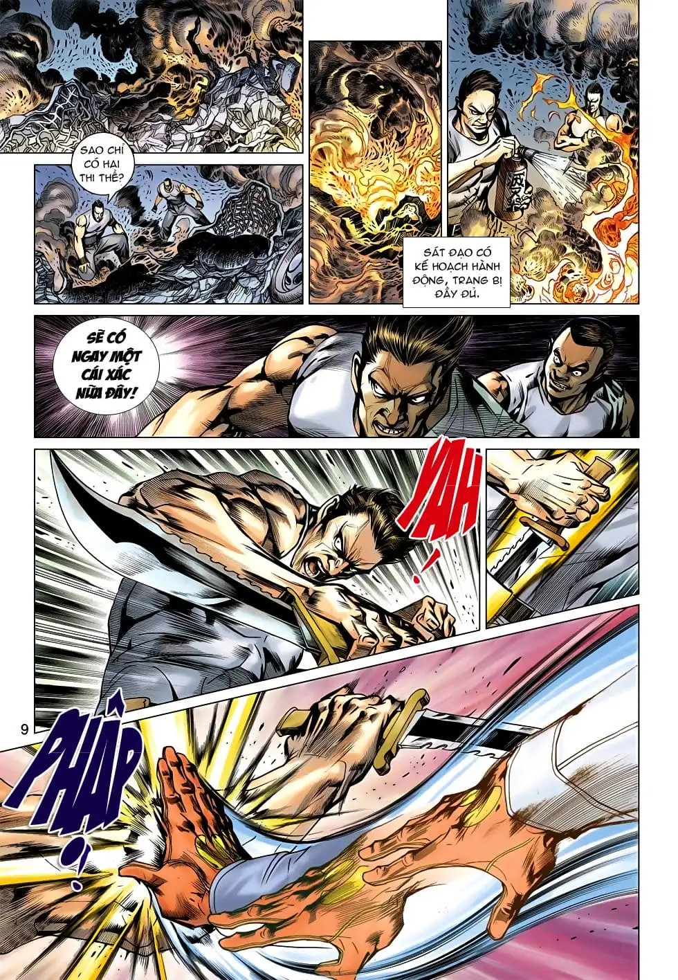 Truyện Tranh Tân Tác Long Hổ Môn trang 4