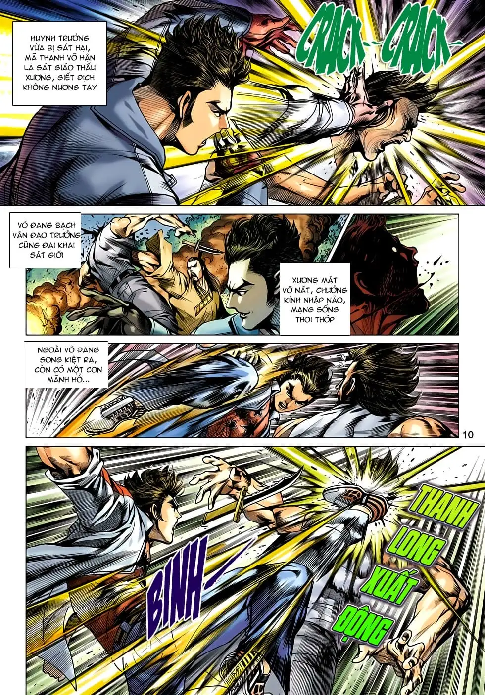 Truyện Tranh Tân Tác Long Hổ Môn trang 4