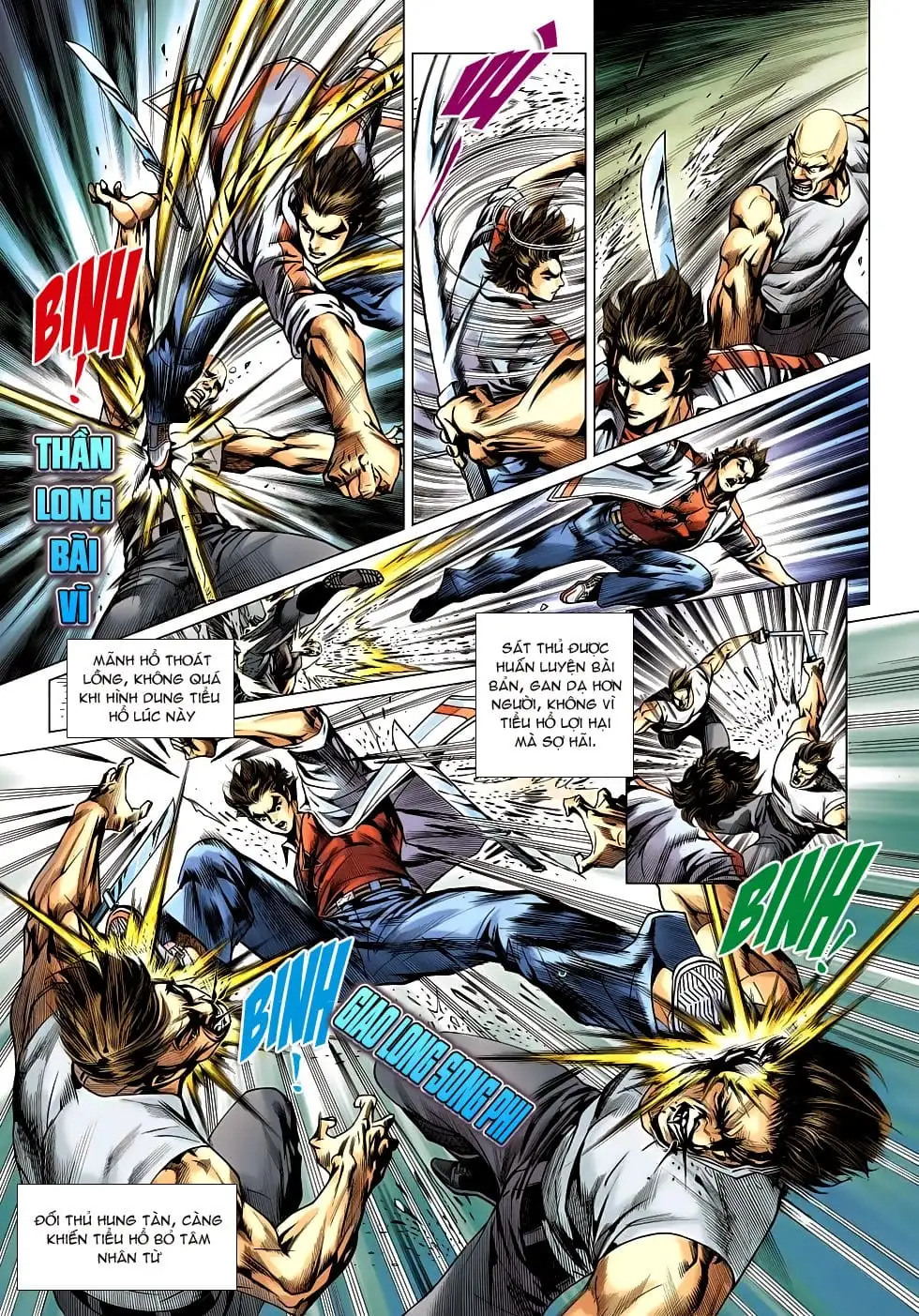 Truyện Tranh Tân Tác Long Hổ Môn trang 4