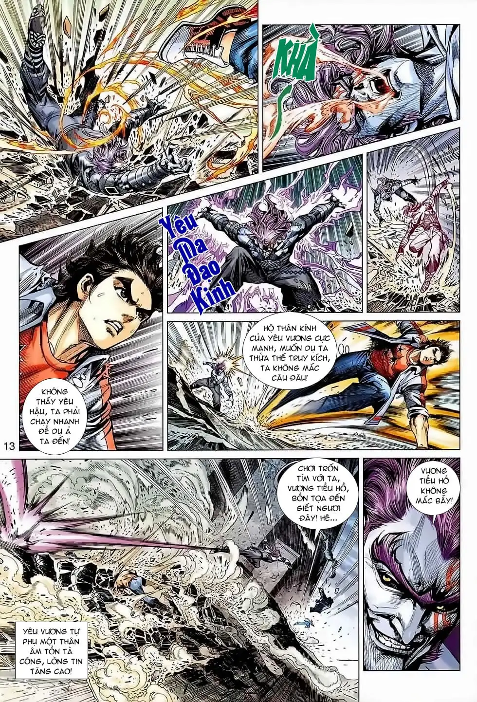 Truyện Tranh Tân Tác Long Hổ Môn trang 4