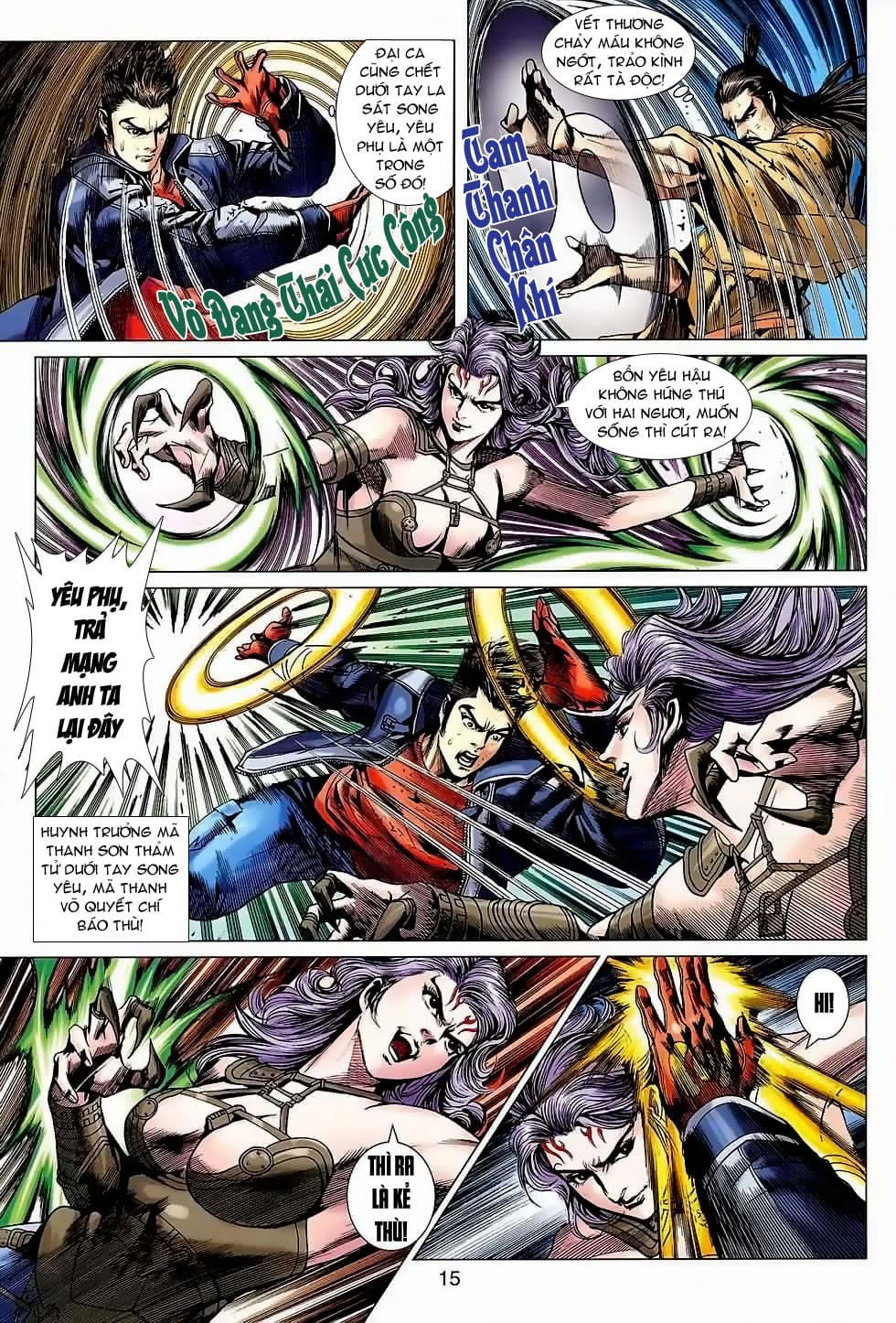 Truyện Tranh Tân Tác Long Hổ Môn trang 4