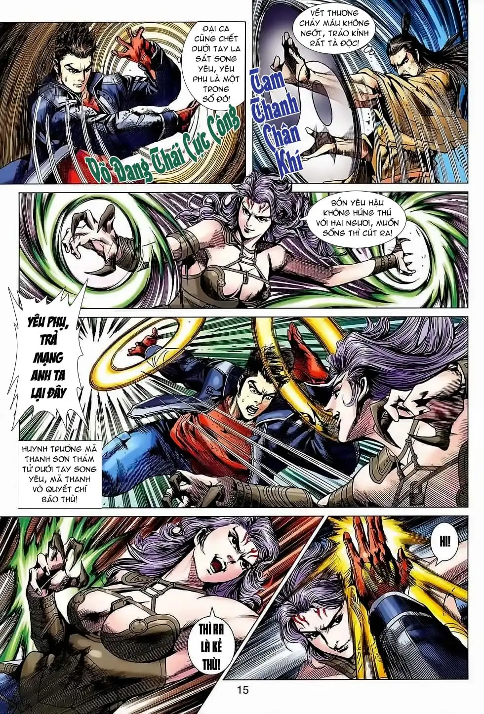 Truyện Tranh Tân Tác Long Hổ Môn trang 4