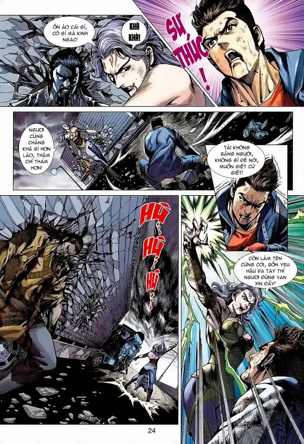 Truyện Tranh Tân Tác Long Hổ Môn trang 4