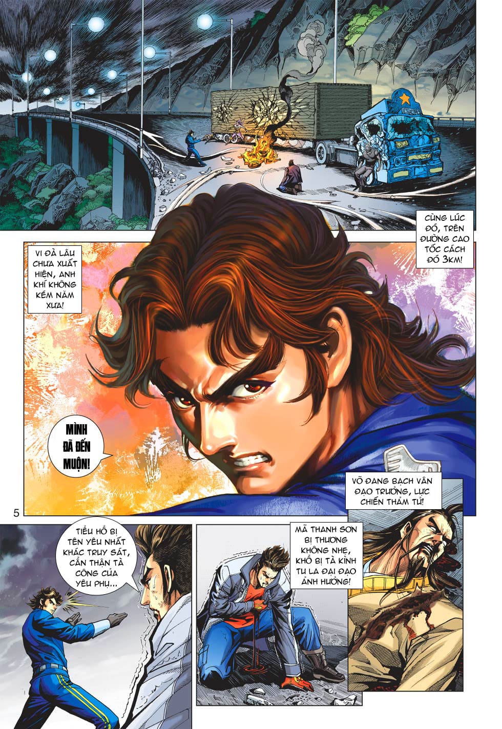 Truyện Tranh Tân Tác Long Hổ Môn trang 4