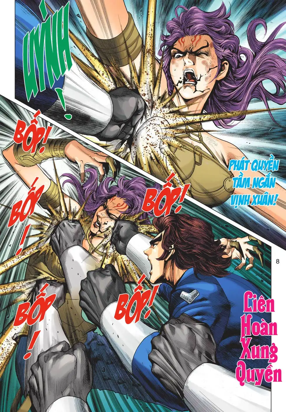 Truyện Tranh Tân Tác Long Hổ Môn trang 4