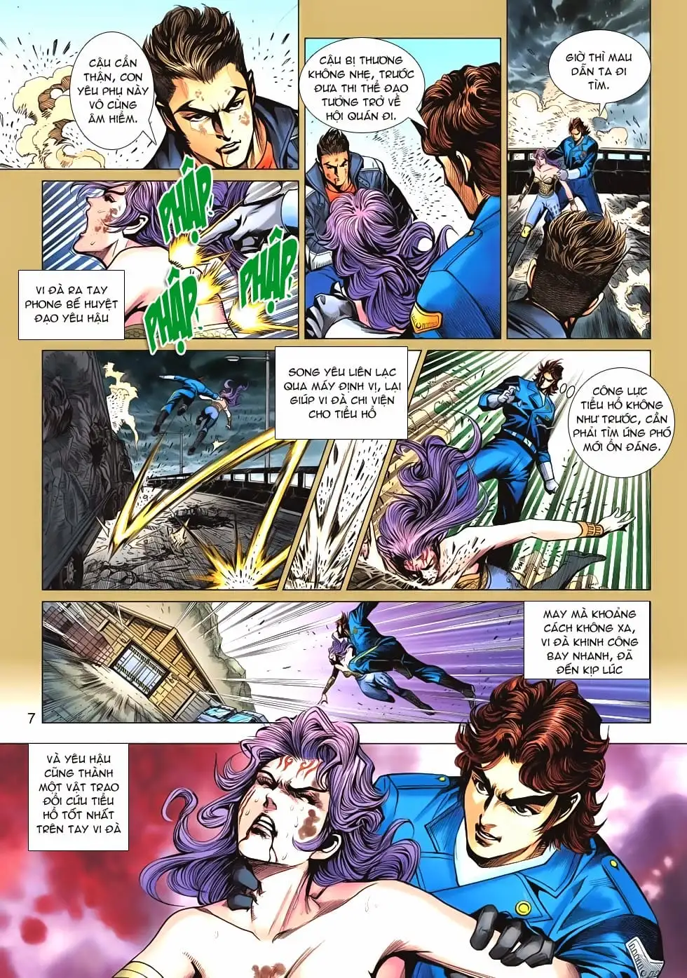 Truyện Tranh Tân Tác Long Hổ Môn trang 4