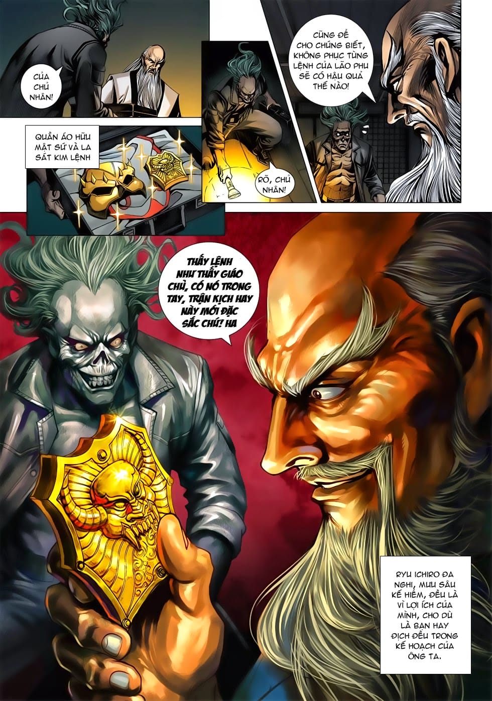 Truyện Tranh Tân Tác Long Hổ Môn trang 4