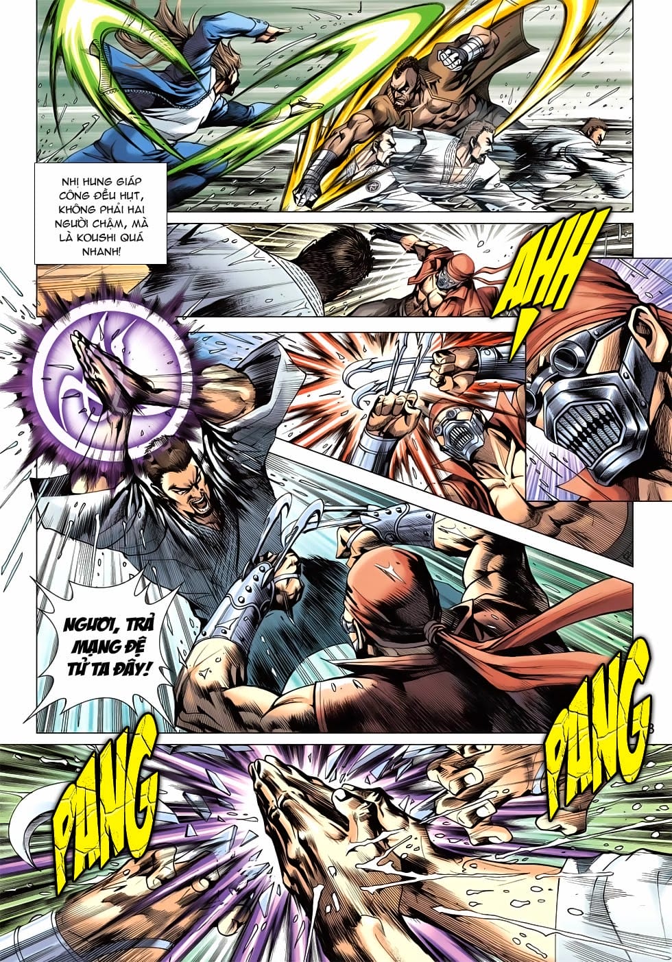 Truyện Tranh Tân Tác Long Hổ Môn trang 4