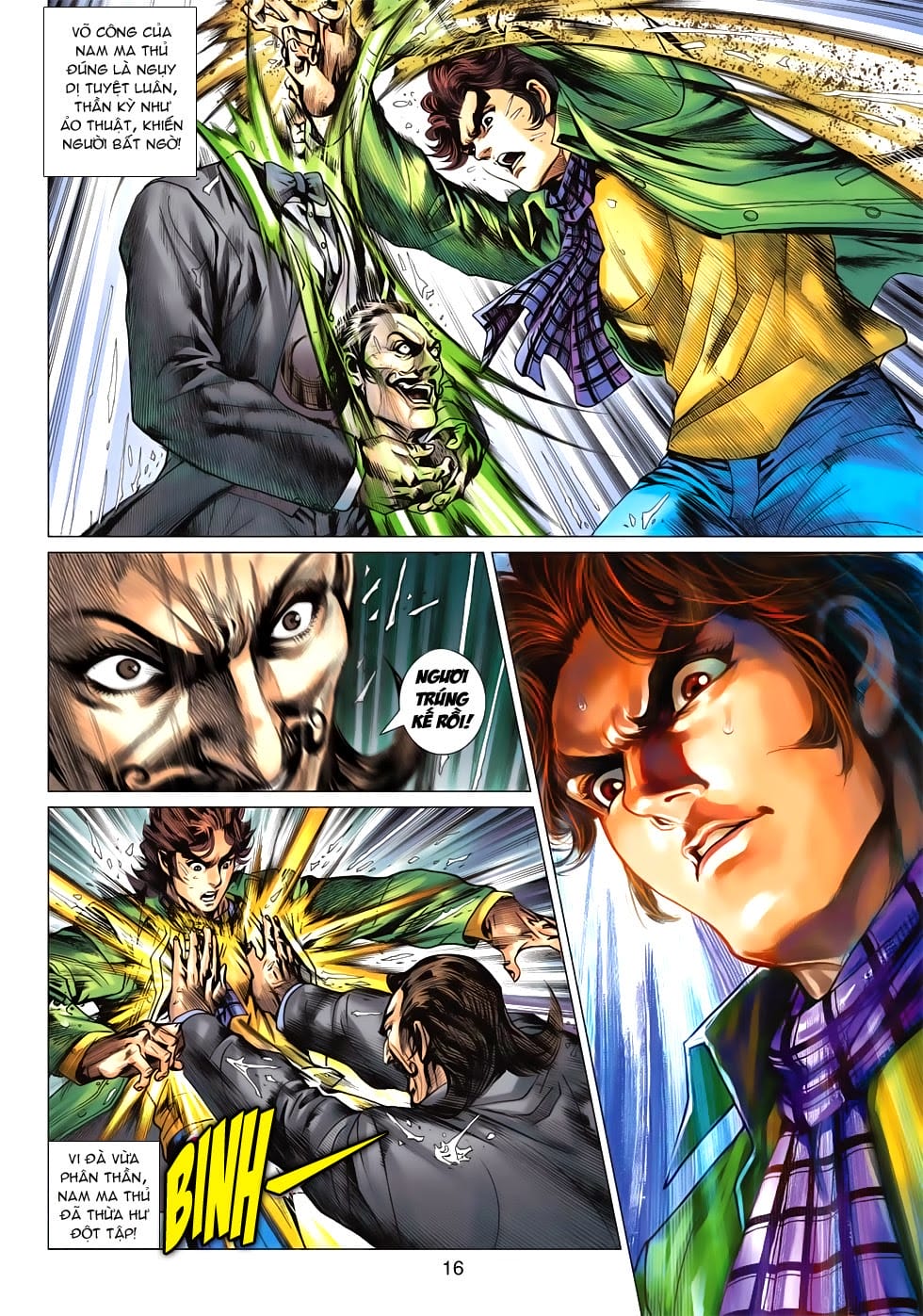 Truyện Tranh Tân Tác Long Hổ Môn trang 4