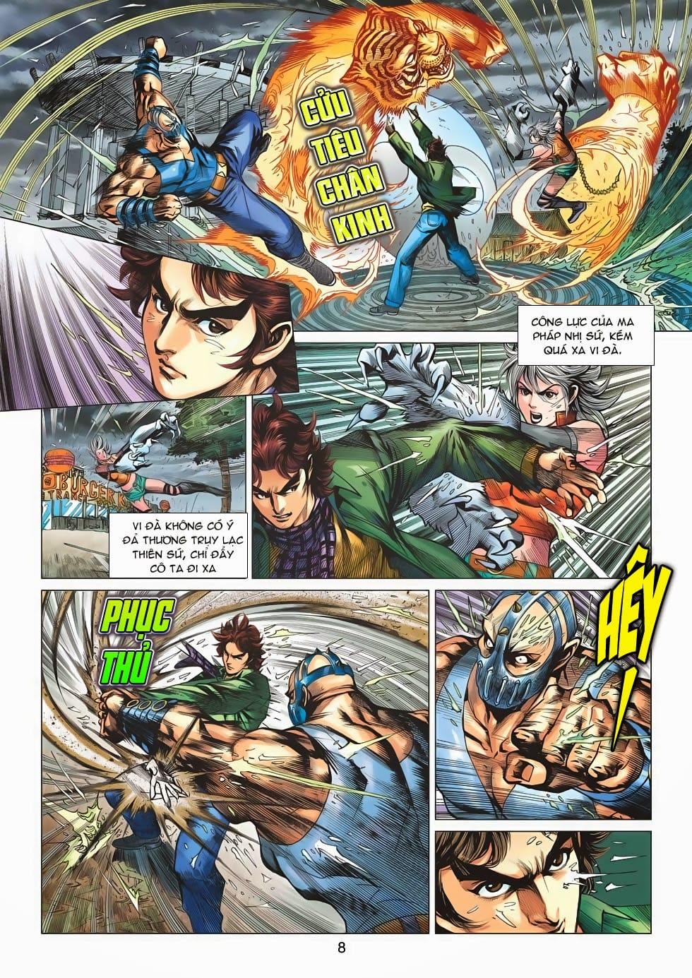 Truyện Tranh Tân Tác Long Hổ Môn trang 4