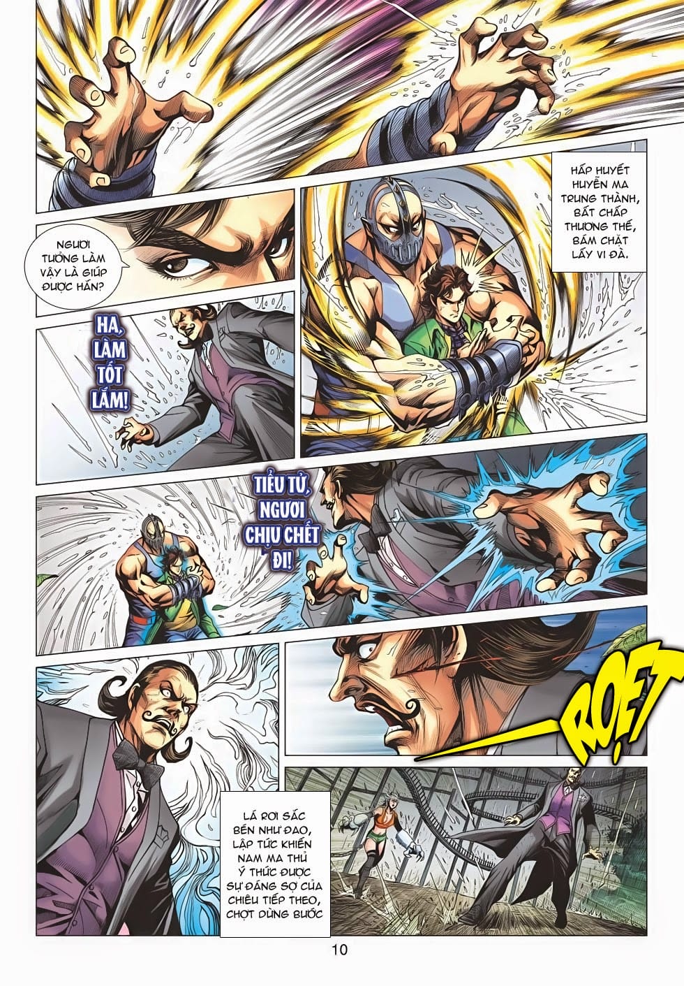 Truyện Tranh Tân Tác Long Hổ Môn trang 4