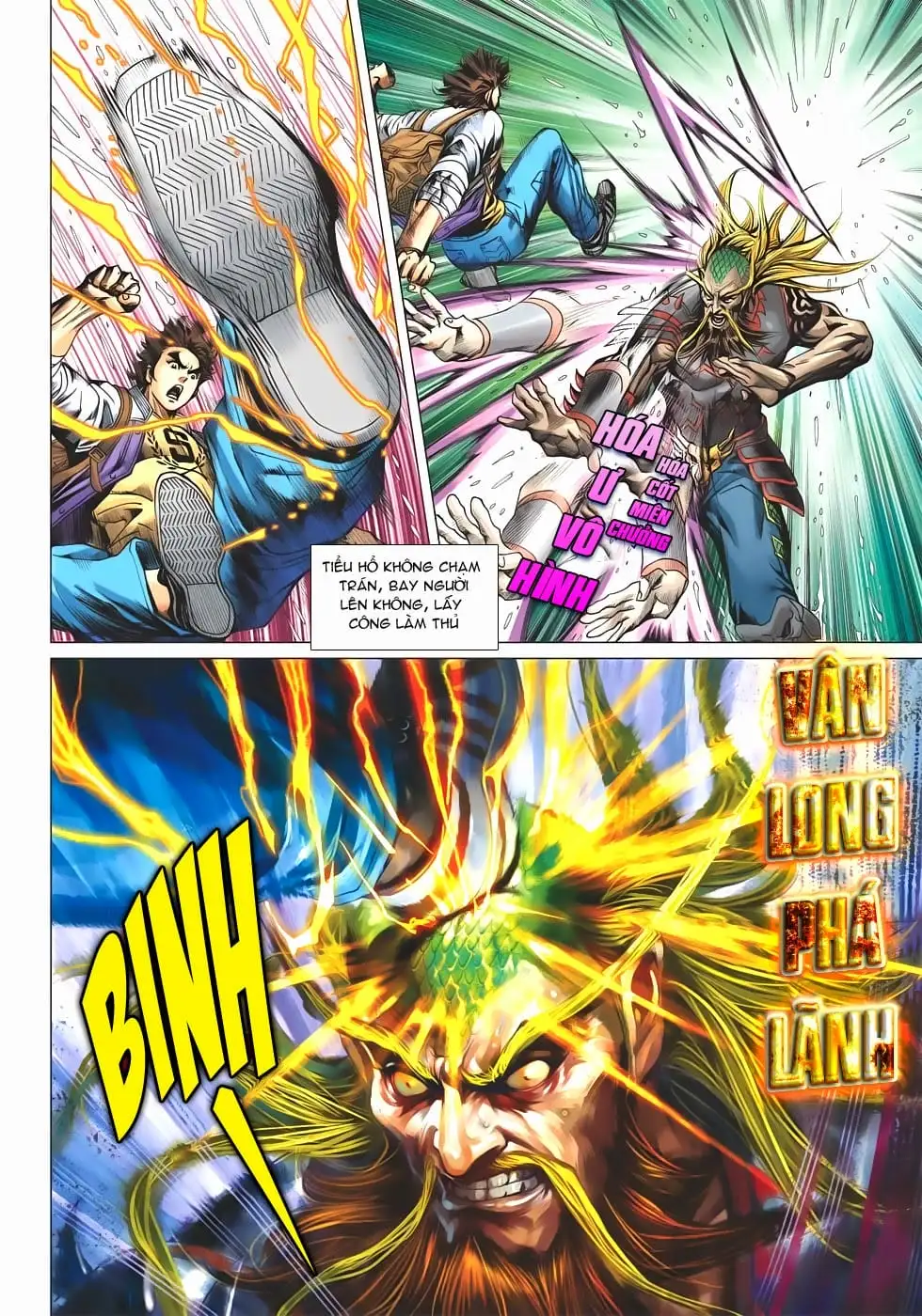 Truyện Tranh Tân Tác Long Hổ Môn trang 4