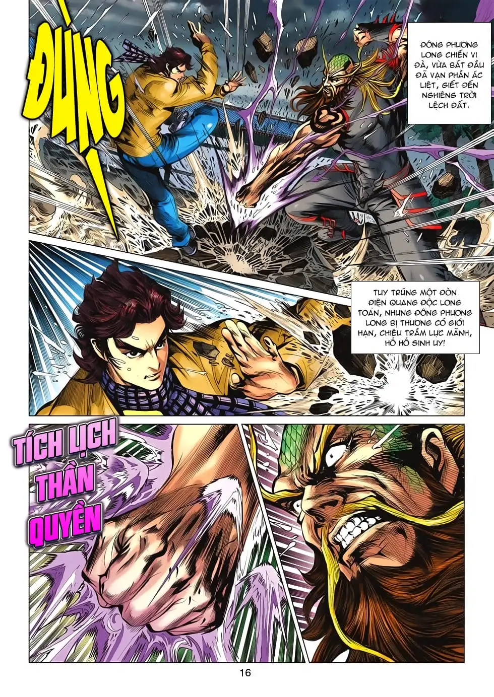 Truyện Tranh Tân Tác Long Hổ Môn trang 4