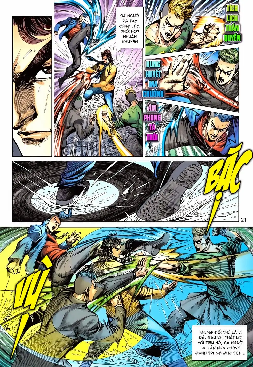 Truyện Tranh Tân Tác Long Hổ Môn trang 4