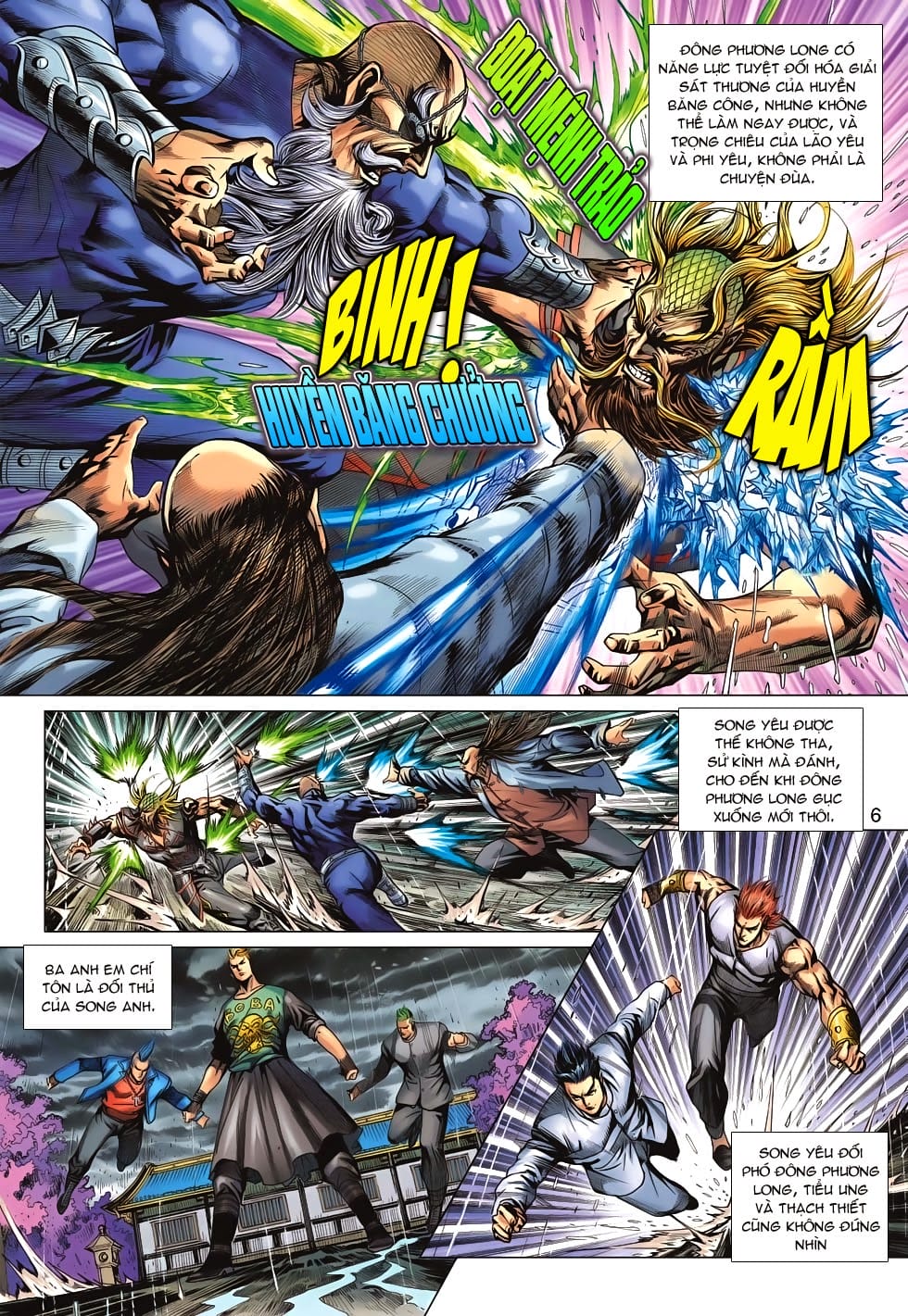 Truyện Tranh Tân Tác Long Hổ Môn trang 4