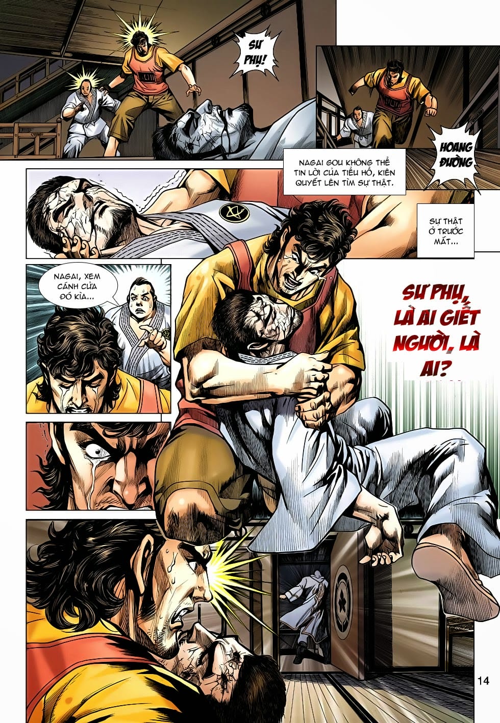 Truyện Tranh Tân Tác Long Hổ Môn trang 4