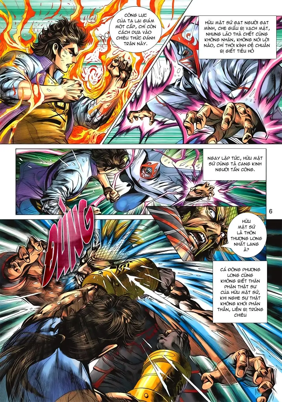 Truyện Tranh Tân Tác Long Hổ Môn trang 4