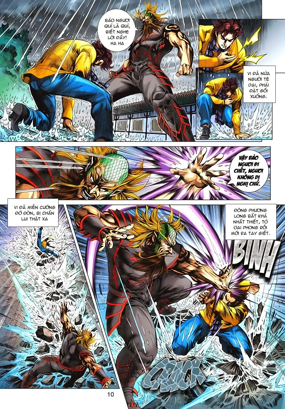 Truyện Tranh Tân Tác Long Hổ Môn trang 4