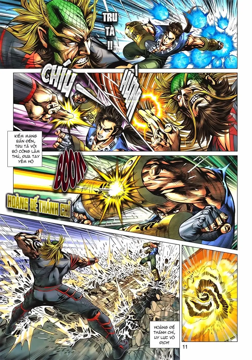 Truyện Tranh Tân Tác Long Hổ Môn trang 4