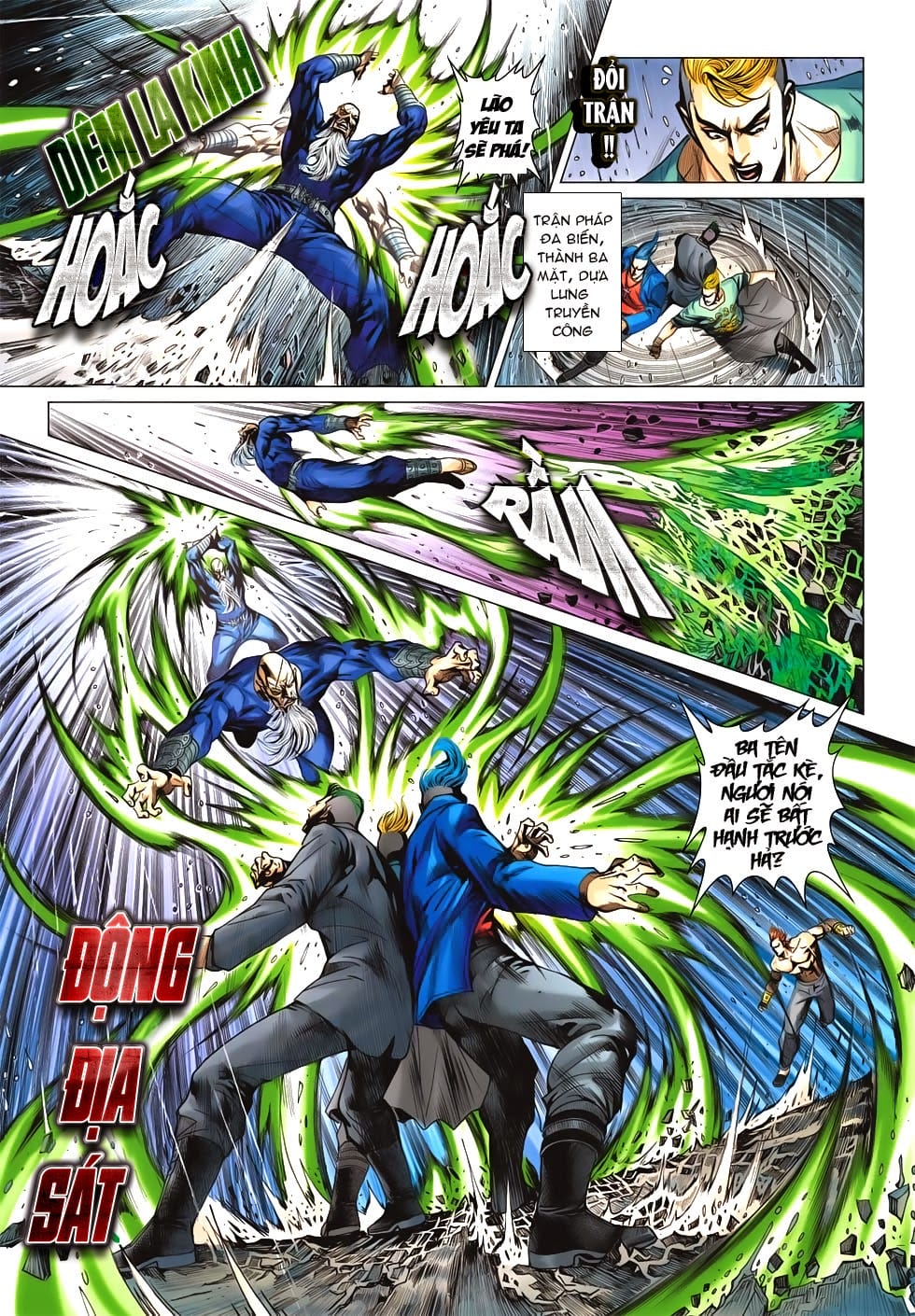 Truyện Tranh Tân Tác Long Hổ Môn trang 4
