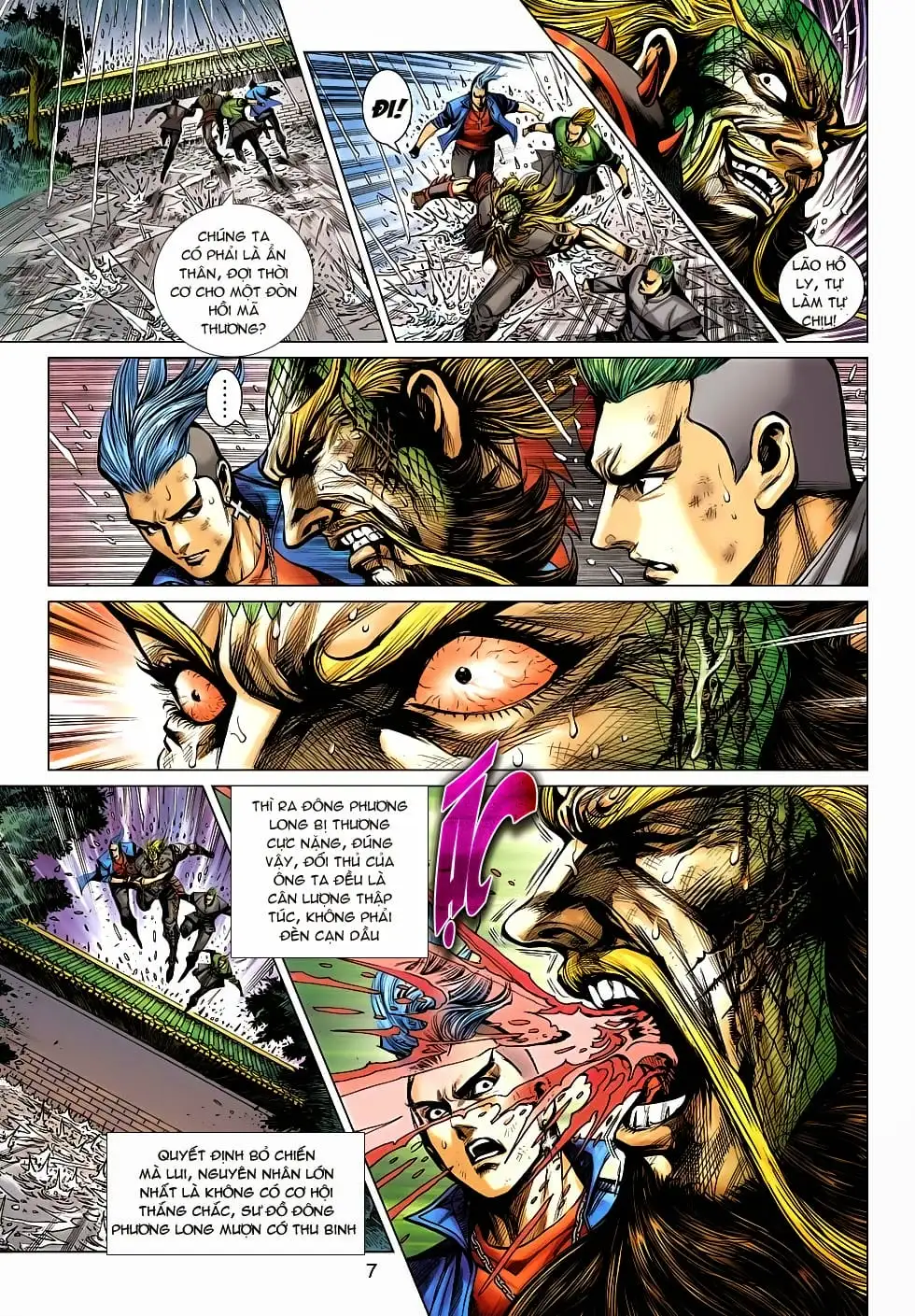 Truyện Tranh Tân Tác Long Hổ Môn trang 4