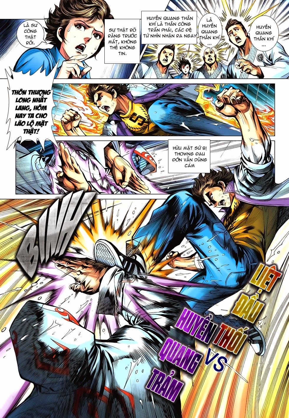 Truyện Tranh Tân Tác Long Hổ Môn trang 4