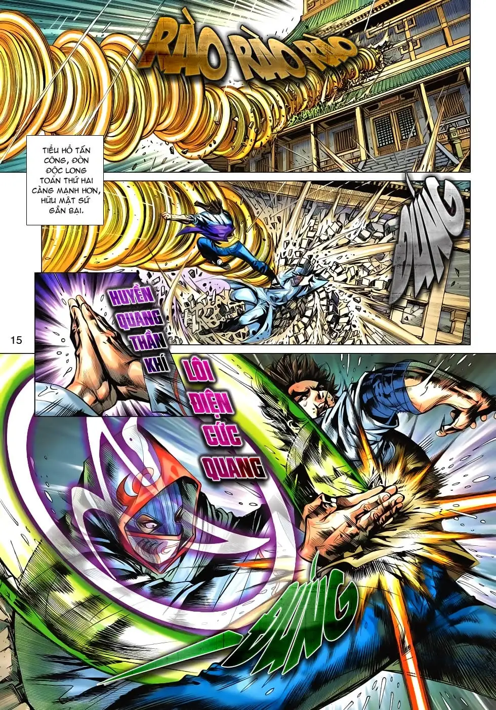 Truyện Tranh Tân Tác Long Hổ Môn trang 4
