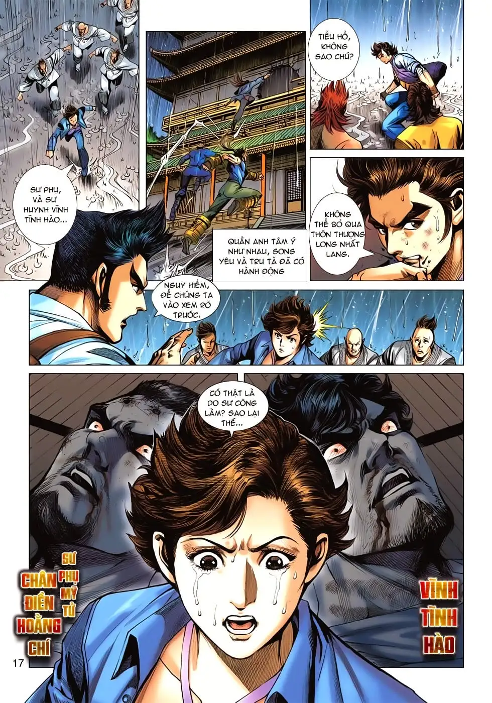 Truyện Tranh Tân Tác Long Hổ Môn trang 4