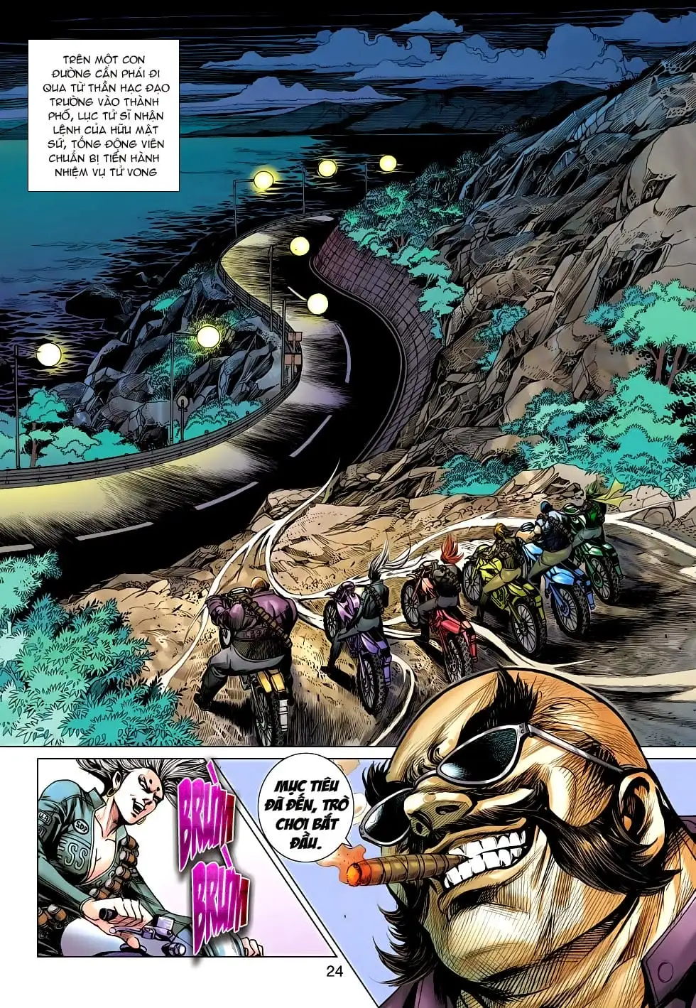 Truyện Tranh Tân Tác Long Hổ Môn trang 4